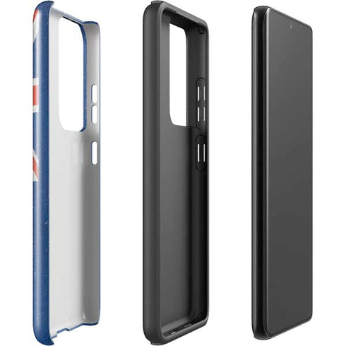 New Zealand Flag Distressed Galaxy S21 Ultra 5G Pro Case